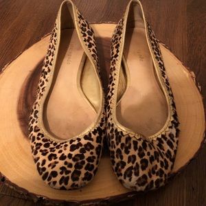Unique Kate Spade Leopard Calf Hair Flats